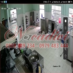 NACADIVI THI CÔNG LẮP ĐẶT CAMERA CHO TRẠI QUÂN ĐỘI